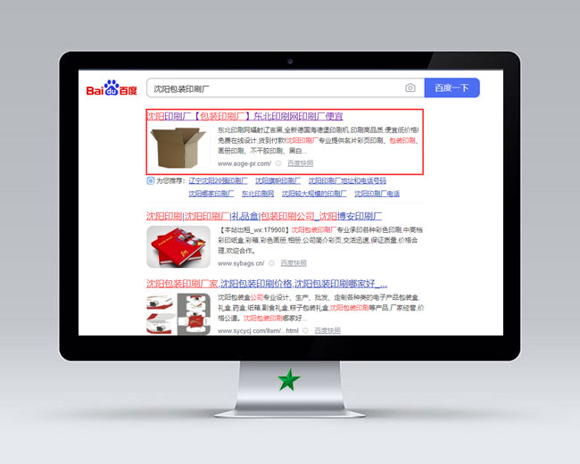 沈陽(yáng)包裝印刷廠(chǎng)網(wǎng)站優(yōu)化案例